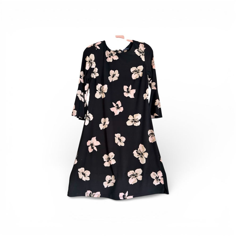 Tommy Hilfiger Black Bold Floral Sheath Dress – Clean Girl